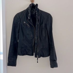 All Saints Biker Leather Jacket